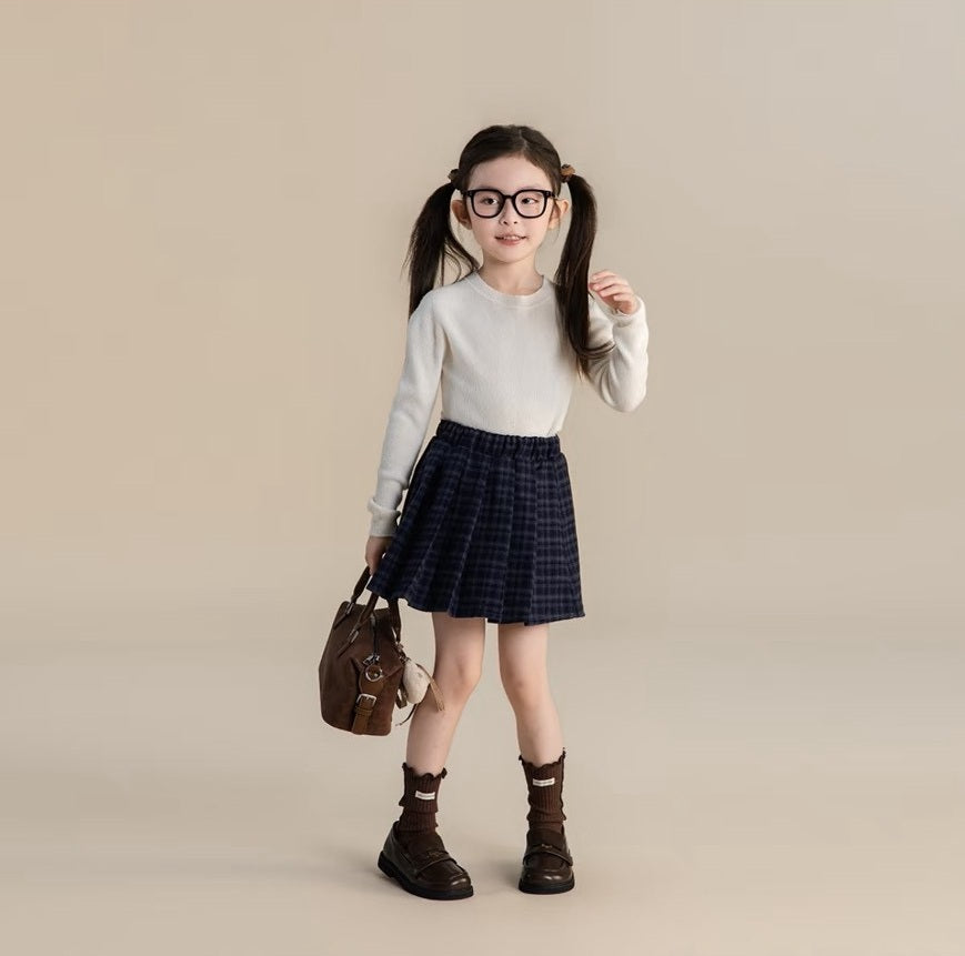 110-170cm 親子裝|桑蠶絲+羊毛針織圓領氧氣衣|基礎單品
