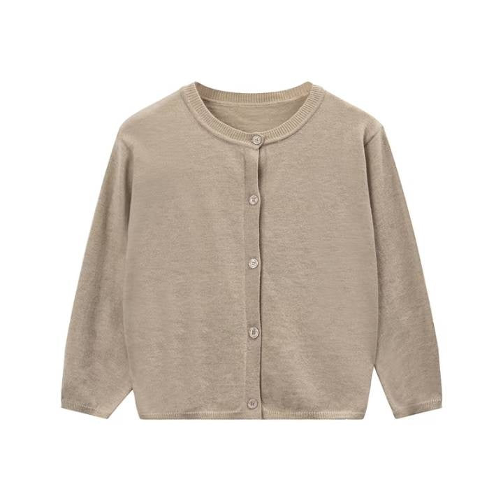 110-170cm ♥︎ 兒童親膚羊毛混紡薄外套|6 colors