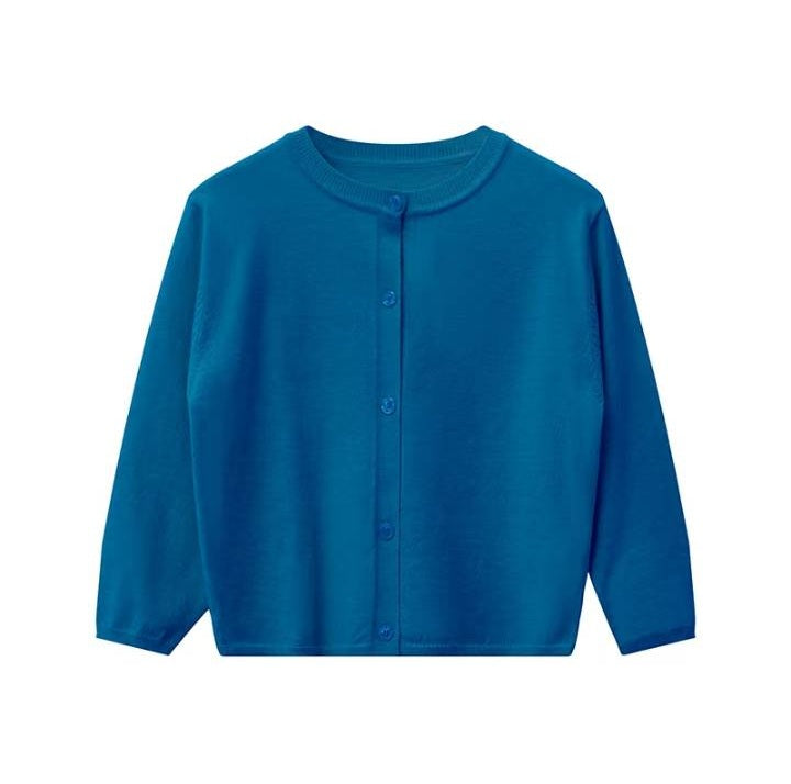 110-170cm ♥︎ 兒童親膚羊毛混紡薄外套|6 colors