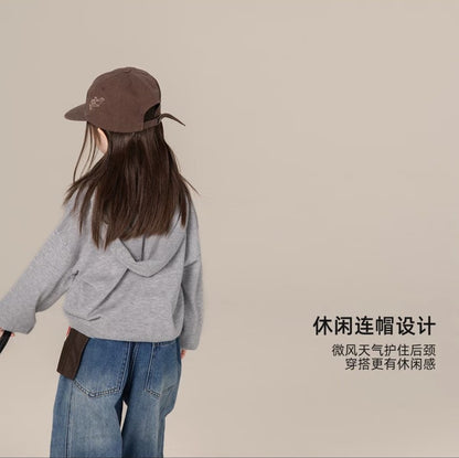 110-170cm親子裝｜羊毛混紡連帽外套｜多場景百搭