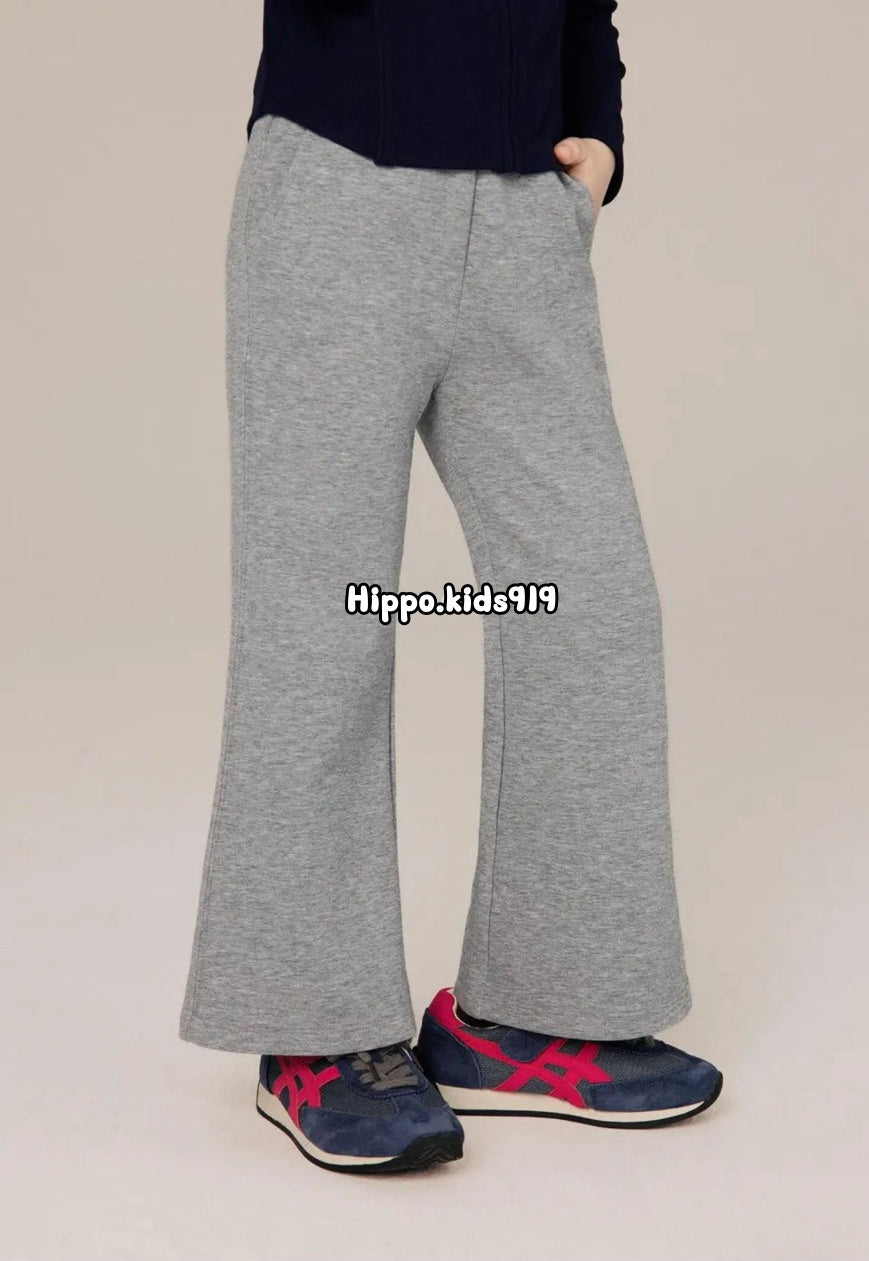 110-170cm 女童秋冬休閒長腿喇叭褲｜百搭單品