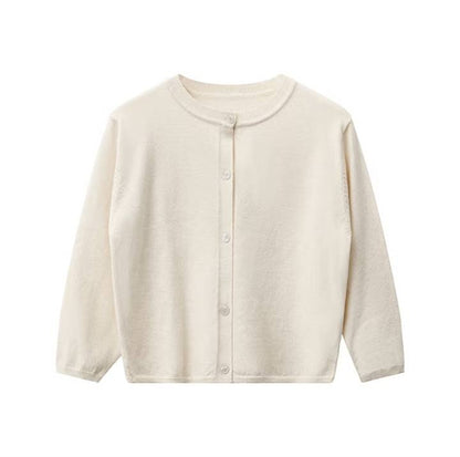 110-170cm ♥︎ 兒童親膚羊毛混紡薄外套｜6 colors