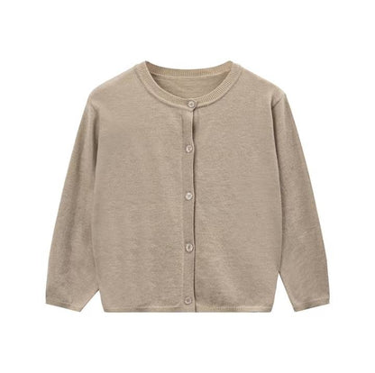 110-170cm ♥︎ 兒童親膚羊毛混紡薄外套｜6 colors