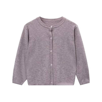 110-170cm ♥︎ 兒童親膚羊毛混紡薄外套｜6 colors