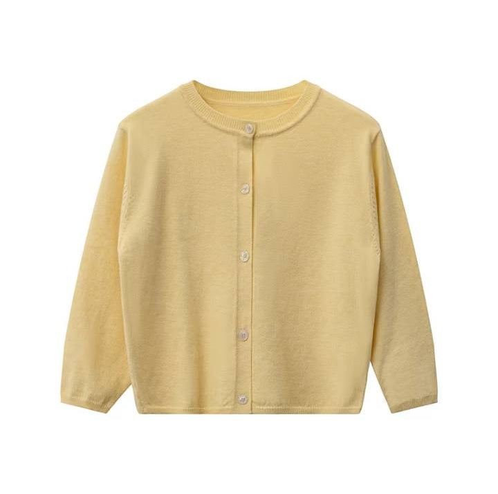 110-170cm ♥︎ 兒童親膚羊毛混紡薄外套｜6 colors