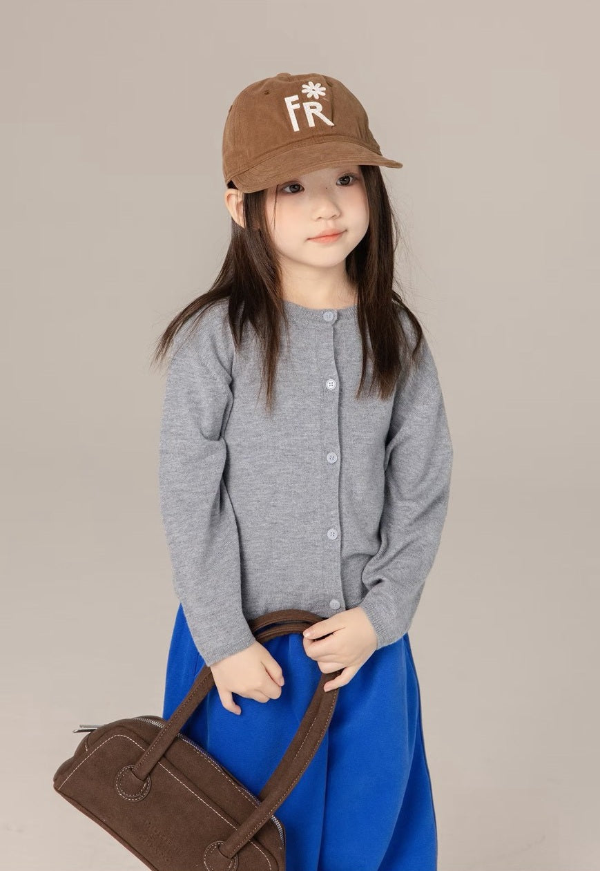 110-170cm ♥︎ 兒童親膚羊毛混紡薄外套｜6 colors
