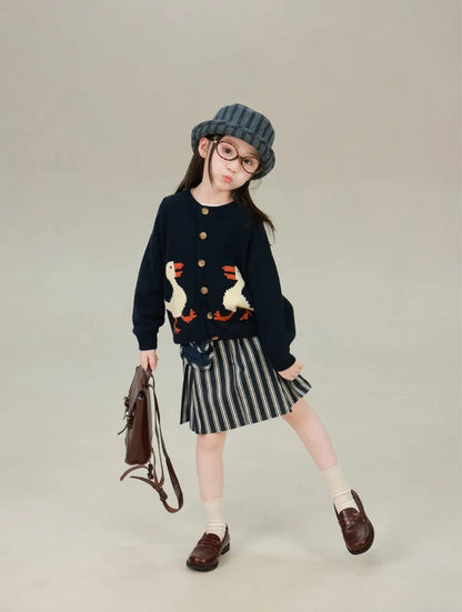 80-160cm ♥︎ 兒童卡通長袖針織衫｜4 colors