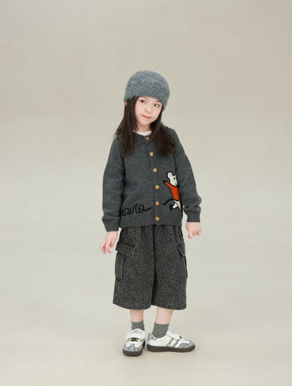 80-160cm ♥︎ 兒童卡通長袖針織衫｜4 colors